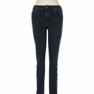 AGOLDE Sophie High Rise Skinny Jeans Black Size 29 Premium Denim